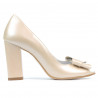 Sandales femme 1271 beige nacré