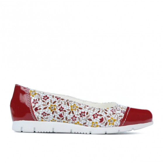 Chaussures enfants 171 vernis rouge combiné Chaussures enfants 171 vernis rouge combiné