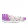 Chaussures enfants 171 vernis violet combiné