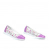 Chaussures enfants 171 vernis violet combiné