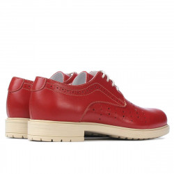 Chaussures décontractées femme 6001 rouge