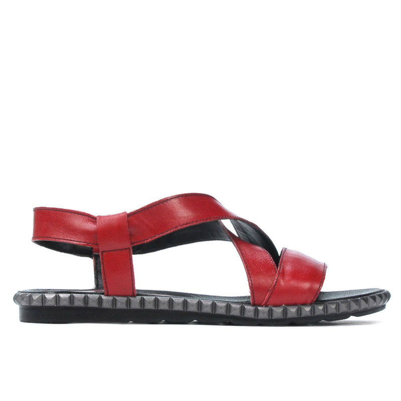 Sandales femme 5050 rouge