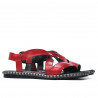Sandales femme 5050 rouge
