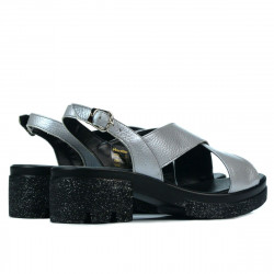 Sandales femme 5052 argenté