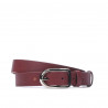 Ceinture femme 07m biz bordeaux