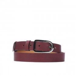 Ceinture femme 07m biz bordeaux