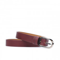 Ceinture femme 07m biz bordeaux