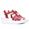 Sandales femme 5023 rouge