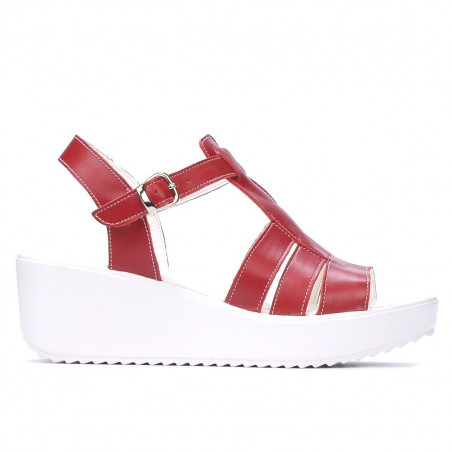 Sandales femme 5023 rouge