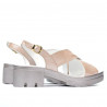 Sandales femme 5052 poudre nacrée