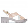 Sandales femme 5052 poudre nacrée