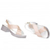 Sandales femme 5052 poudre nacrée