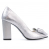 Sandales femme 1271 argenté satiné