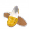 Chaussures casual femme 699 jaune combiné