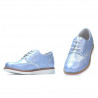 Chaussures enfants 154 bleu nacré combiné