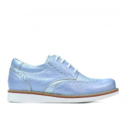 Chaussures enfants 154 bleu nacré combiné