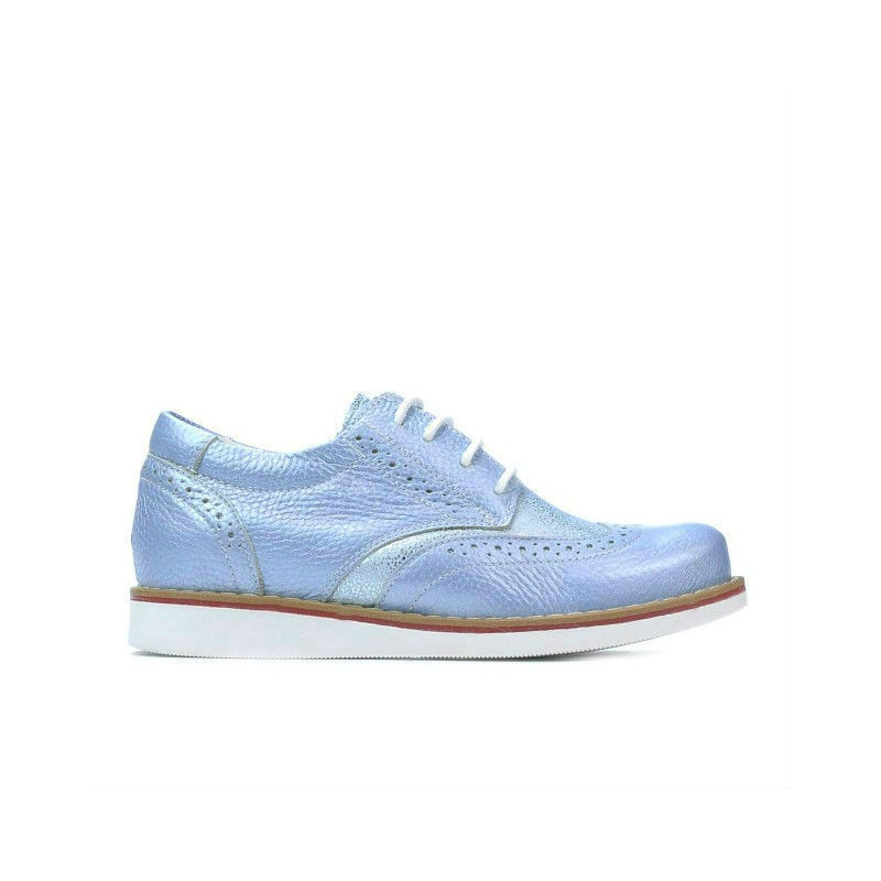 Chaussures enfants 154 bleu nacré combiné