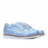 Chaussures enfants 154 bleu nacré combiné
