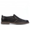 Chaussures casual homme 7200p café perforé