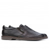 Chaussures casual homme 7200p café perforé