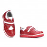 Chaussures enfants petits 64c rouge+blanc