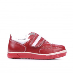 Chaussures enfants petits 64c rouge+blanc