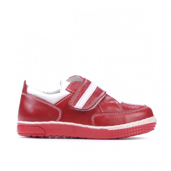 Chaussures enfants petits 64c rouge+blanc Chaussures enfants petits 64c rouge+blanc