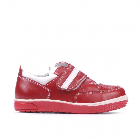 Chaussures enfants petits 64c rouge+blanc