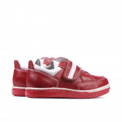 Chaussures enfants petits 64c rouge+blanc