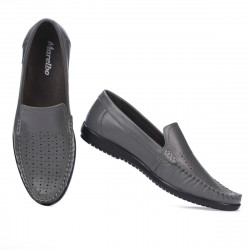 Mocassins homme 888 gris