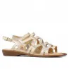 Sandales femme 5056 doré