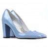 Chaussures élégantes femme 1261 vernis bleu