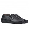 Mocassins femme (grandes tailles) 6000m noir