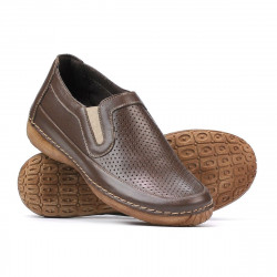Mocassins femme 6000 cappuccino