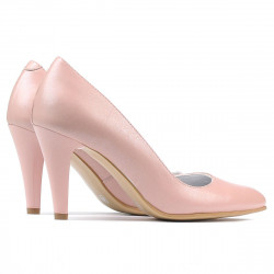 Escarpins élégants femme 1234 poudre nacrée