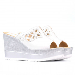 Sandales femme 5057 blanc