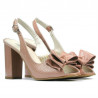 Sandales femme 1256 python nude