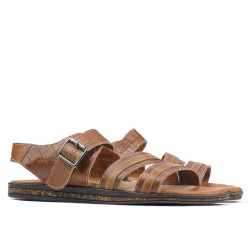 Sandales hommes 315 croco marron