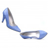 Chaussures élégantes femme 1234 bleu nacré