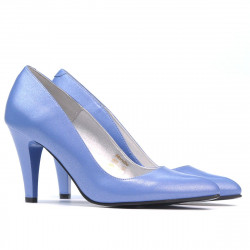 Chaussures élégantes femme 1234 bleu nacré