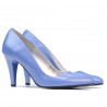 Chaussures élégantes femme 1234 bleu nacré