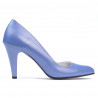 Chaussures élégantes femme 1234 bleu nacré
