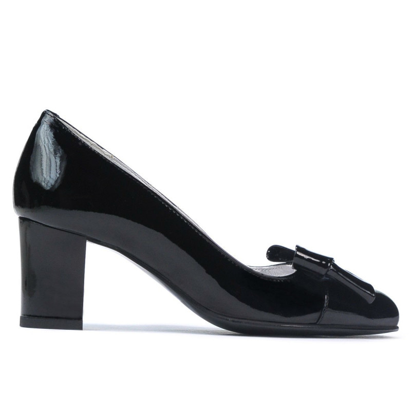 Chaussures élégantes femme 1265-1 verni noir