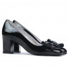 Chaussures élégantes femme 1265-1 verni noir