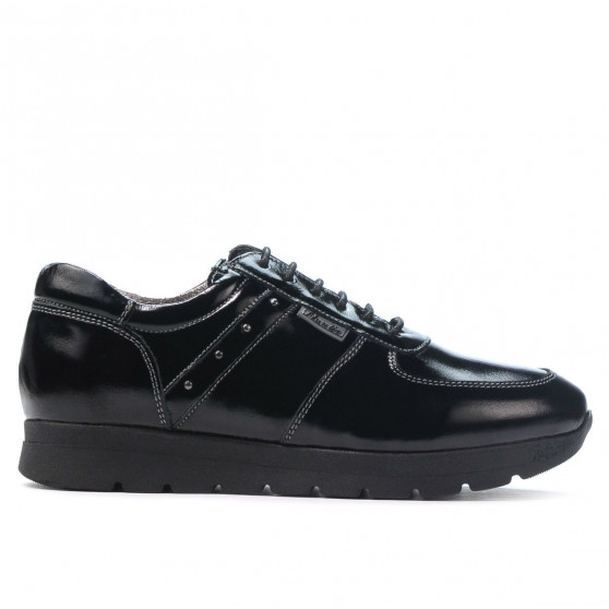 Chaussures de sport femme 6003 vernis noir Chaussures de sport femme 6003 vernis noir