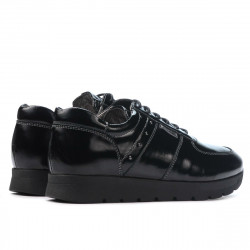 Chaussures de sport femme 6003 vernis noir