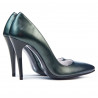 Escarpins élégants femme 1241 vert nacré