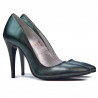 Escarpins élégants femme 1241 vert nacré