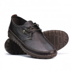 Mocassins hommes 890 café