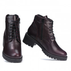 Bottes femme 3329 bordeaux